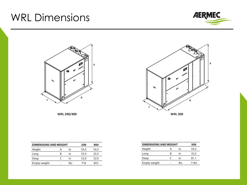 wrl dimensions