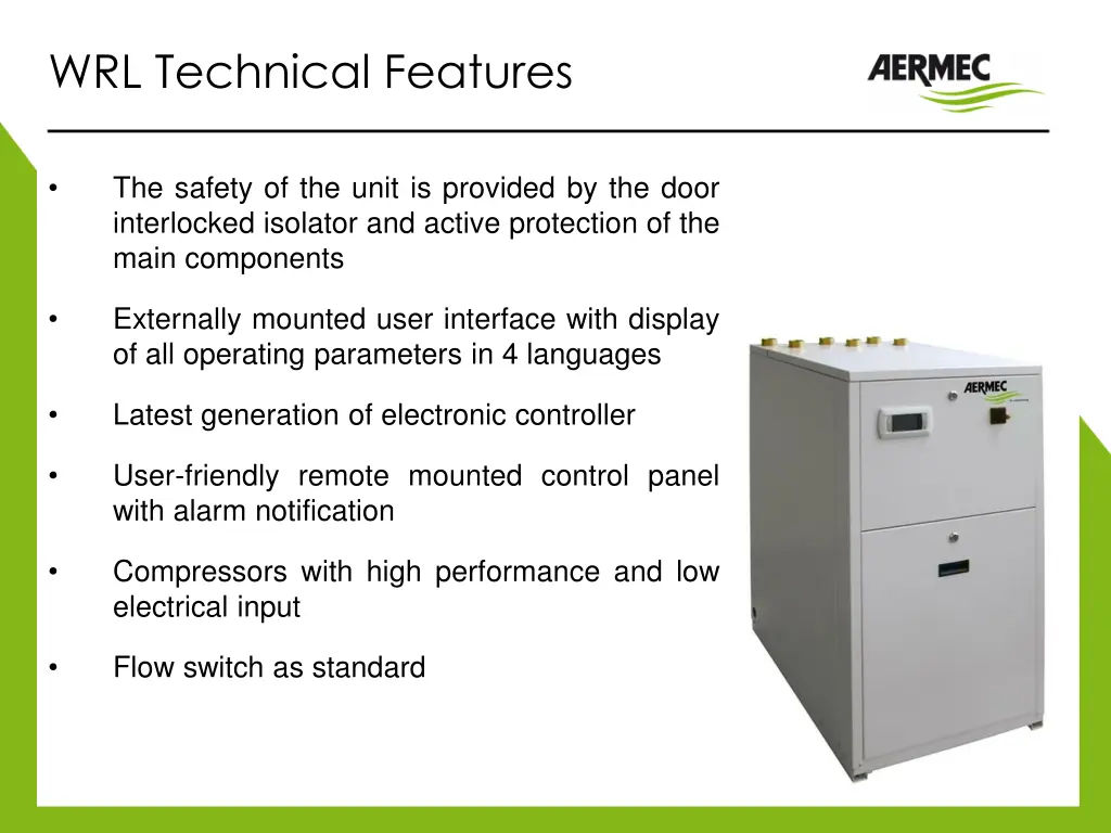 wrl technical features 1