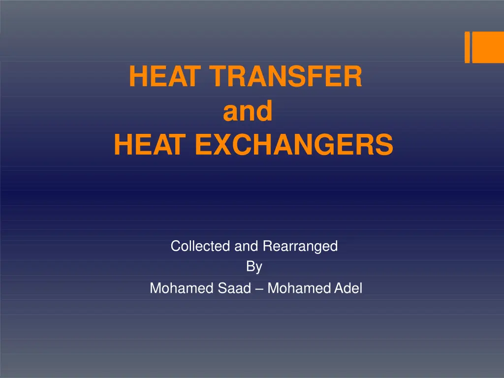heat transfer and heat exchangers