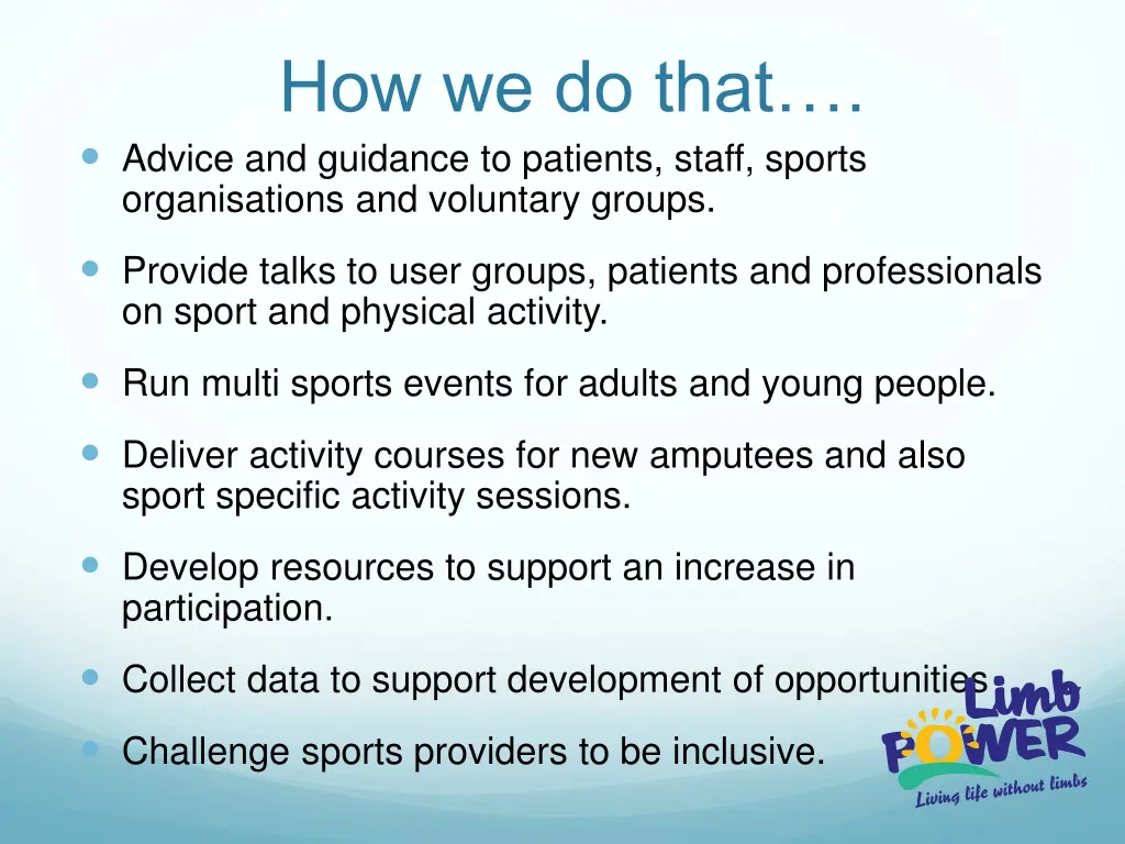 how we do that advice and guidance to patients