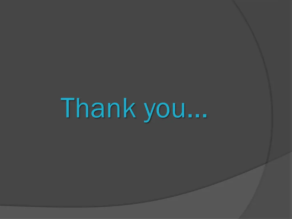 thank you