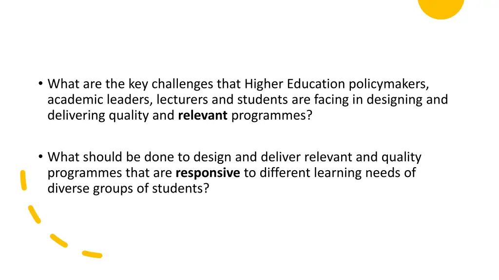 what are the key challenges that higher education