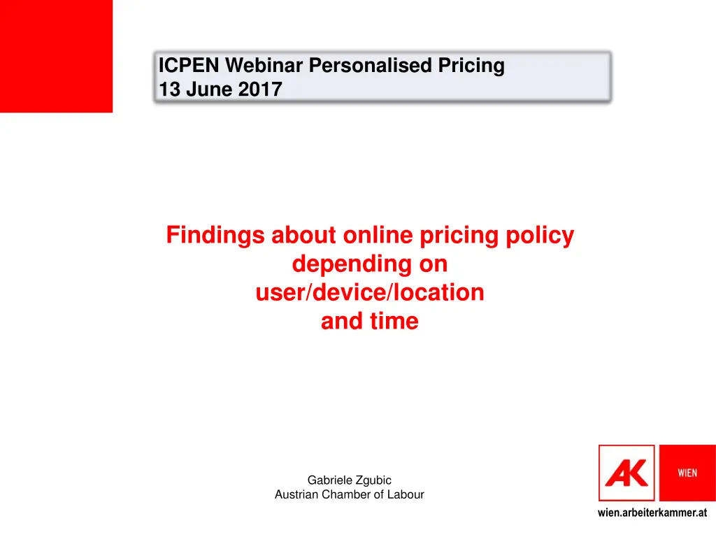 icpen webinar personalised pricing 13 june 2017 1