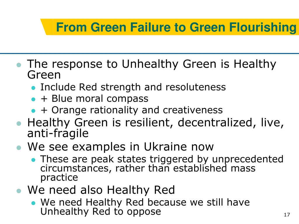 from green failure to green flourishing 2