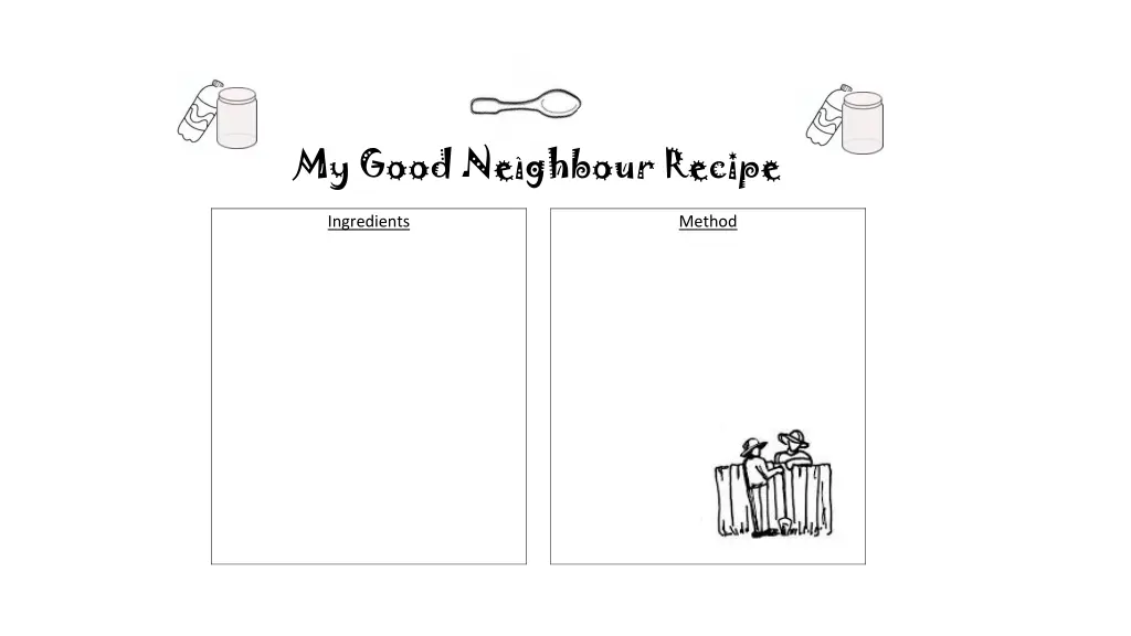 my good neighbour recipe 1