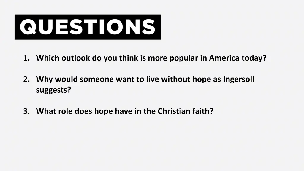 1 which outlook do you think is more popular