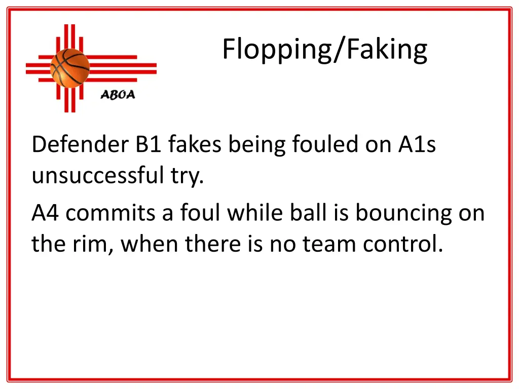 flopping faking 5