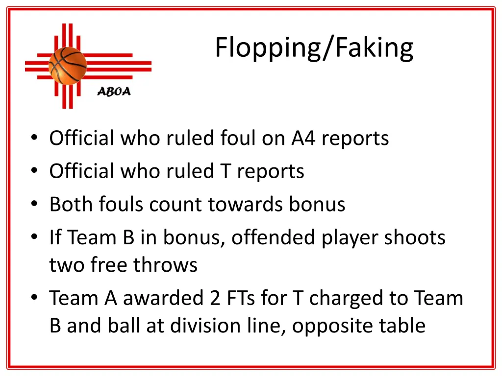 flopping faking 6
