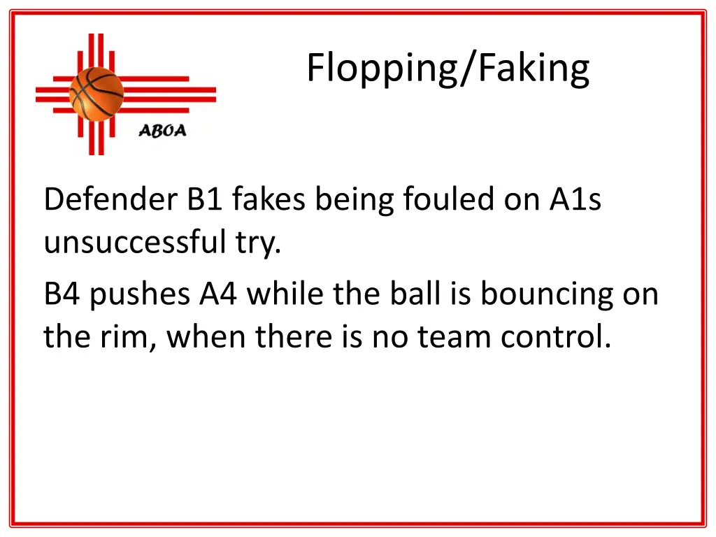flopping faking 7