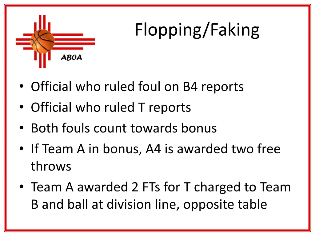flopping faking 8