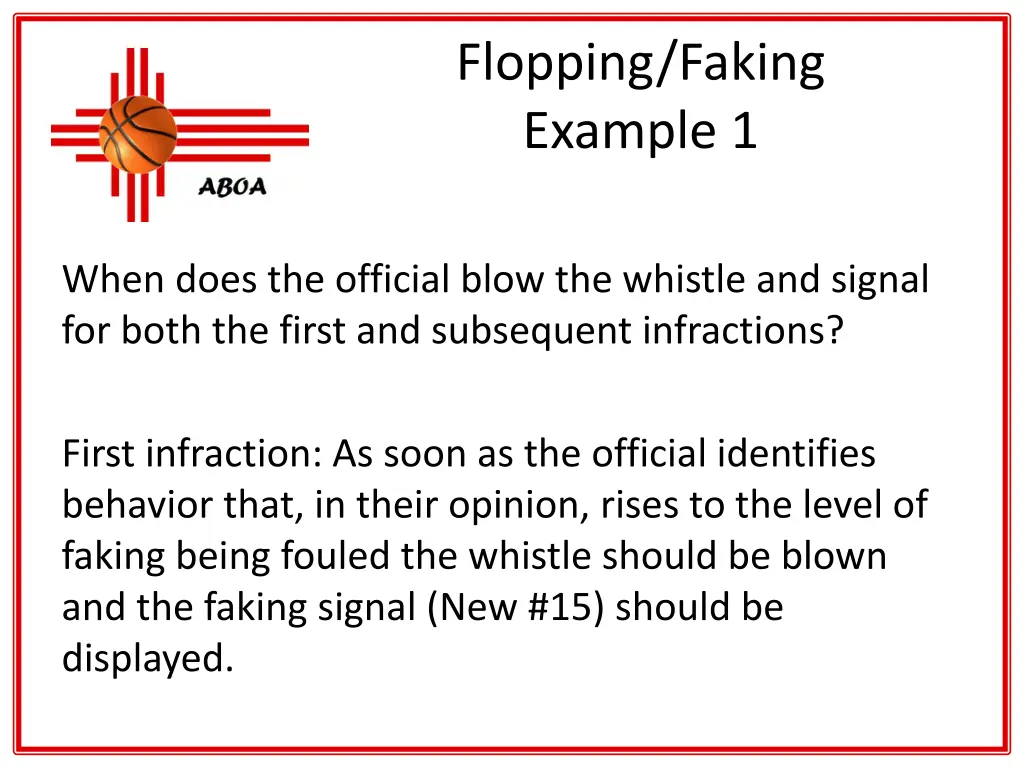 flopping faking example 1