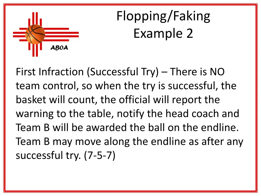 flopping faking example 2 1