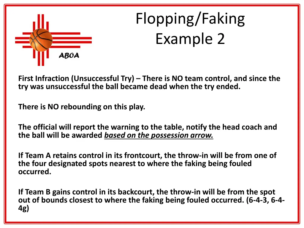 flopping faking example 2 2