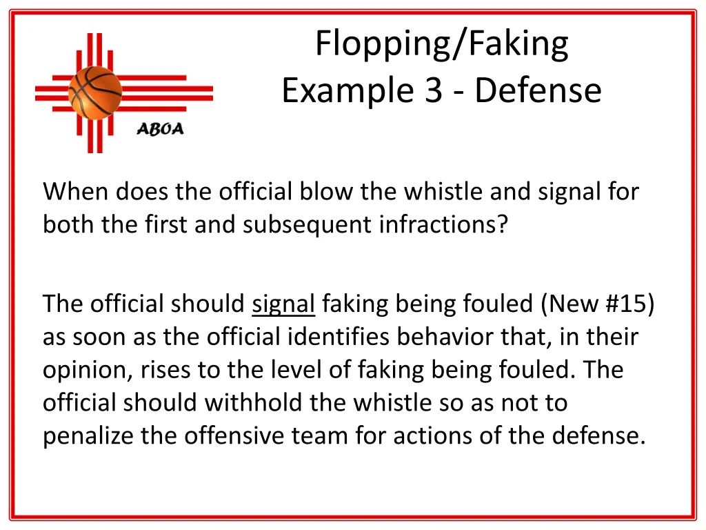 flopping faking example 3 defense 1