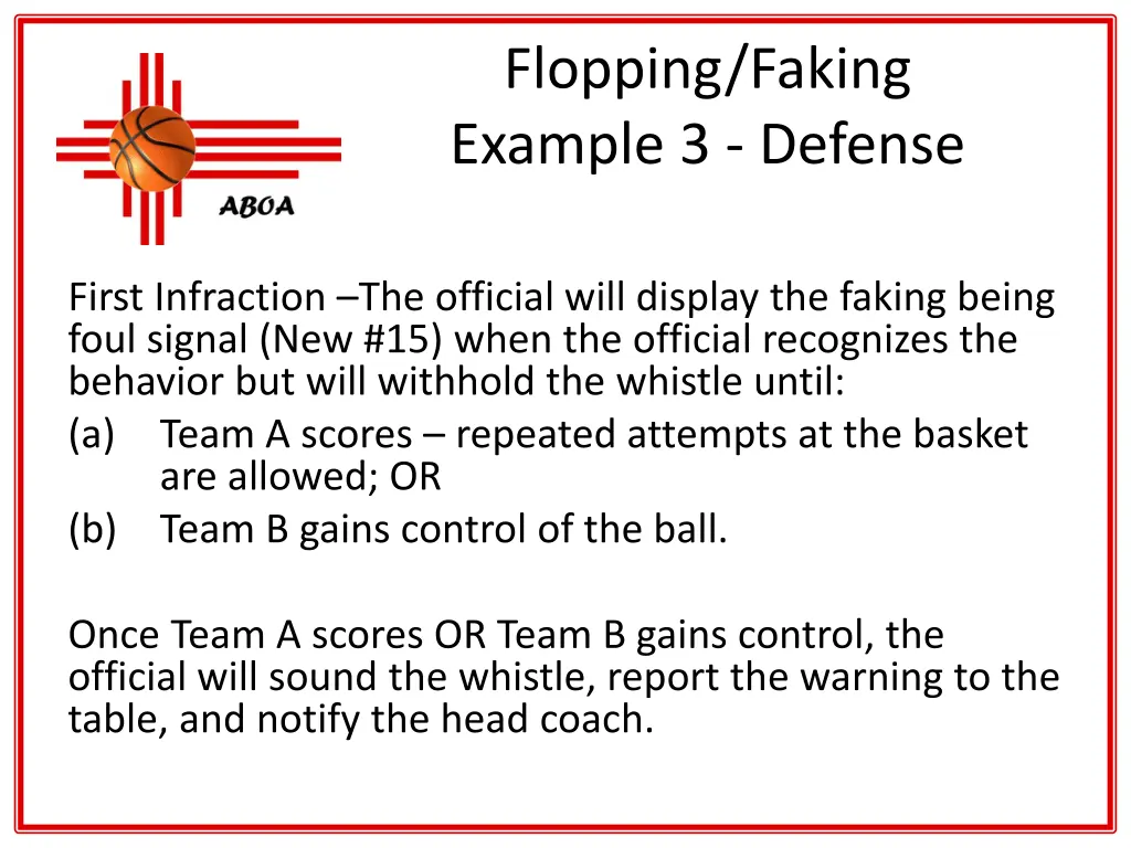 flopping faking example 3 defense 2