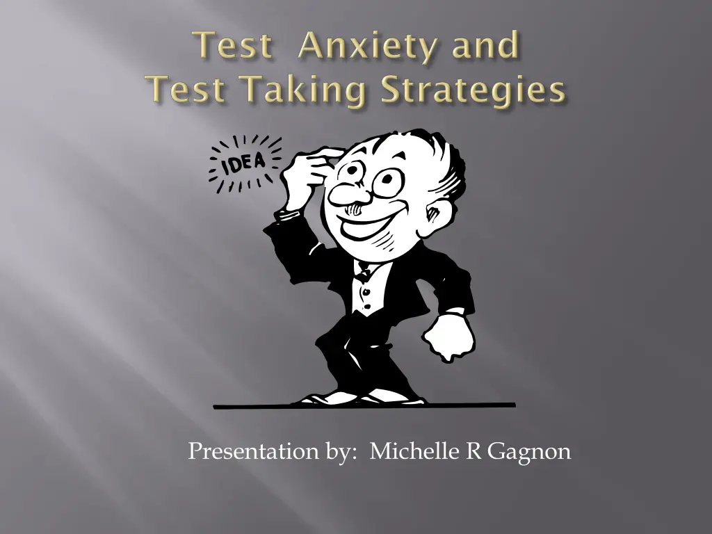 presentation by michelle r gagnon