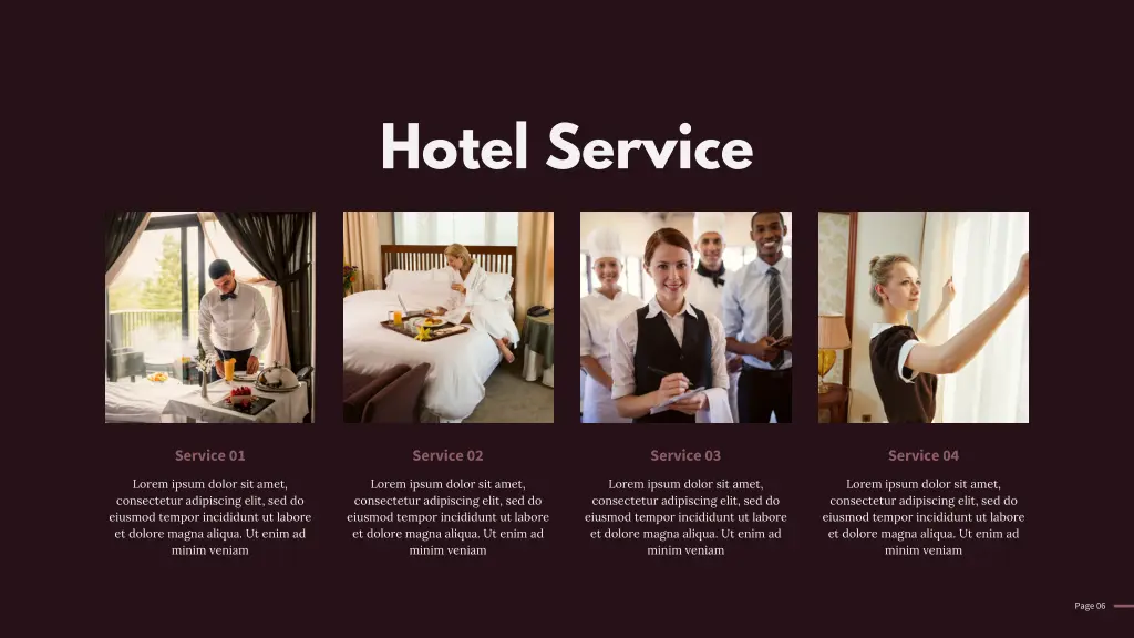 hotel service