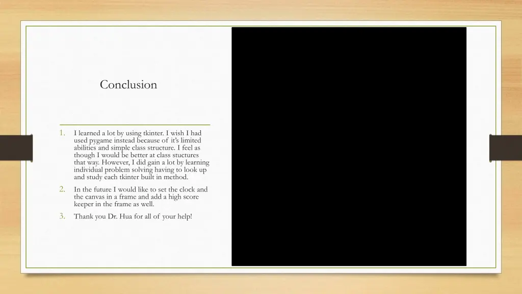 conclusion