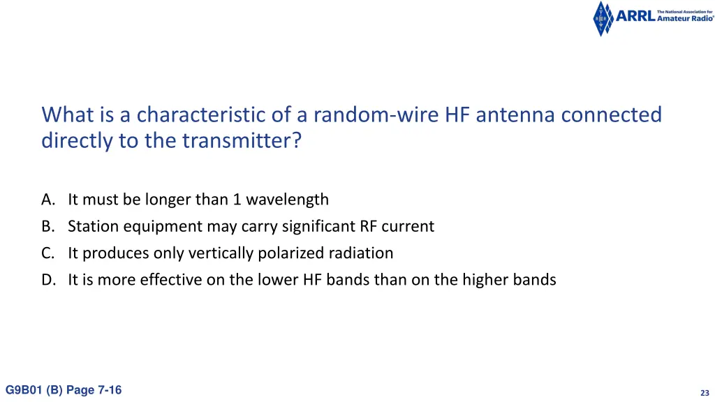 what is a characteristic of a random wire