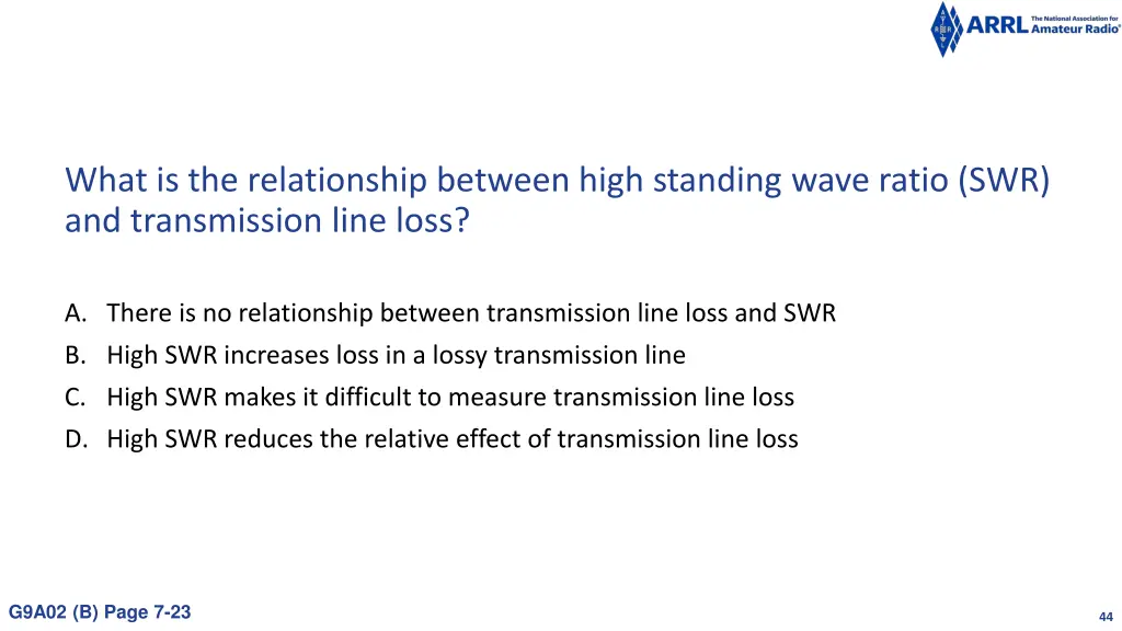 what is the relationship between high standing