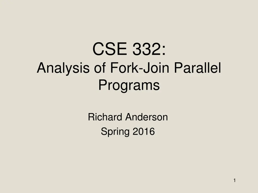 cse 332