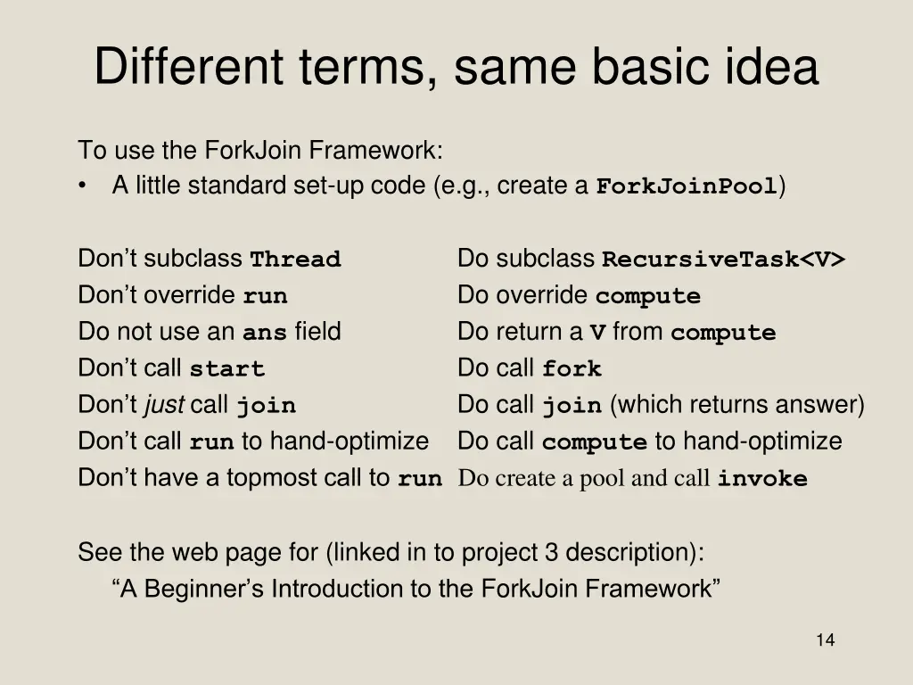 different terms same basic idea