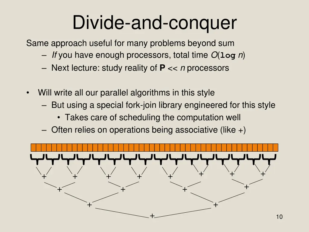 divide and conquer