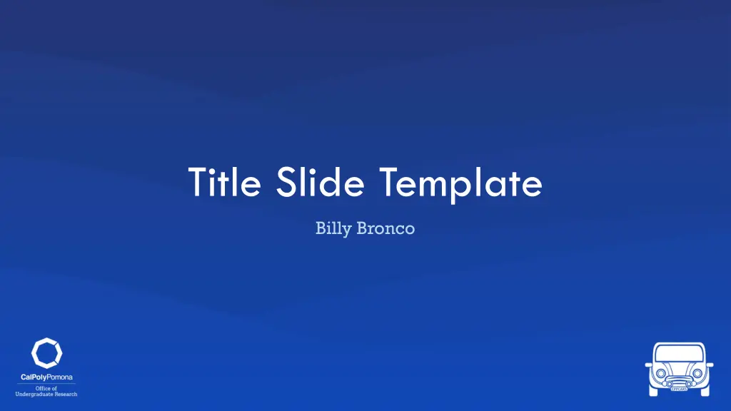 title slide template