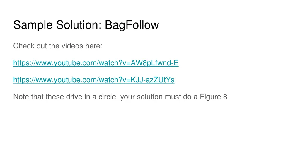sample solution bagfollow