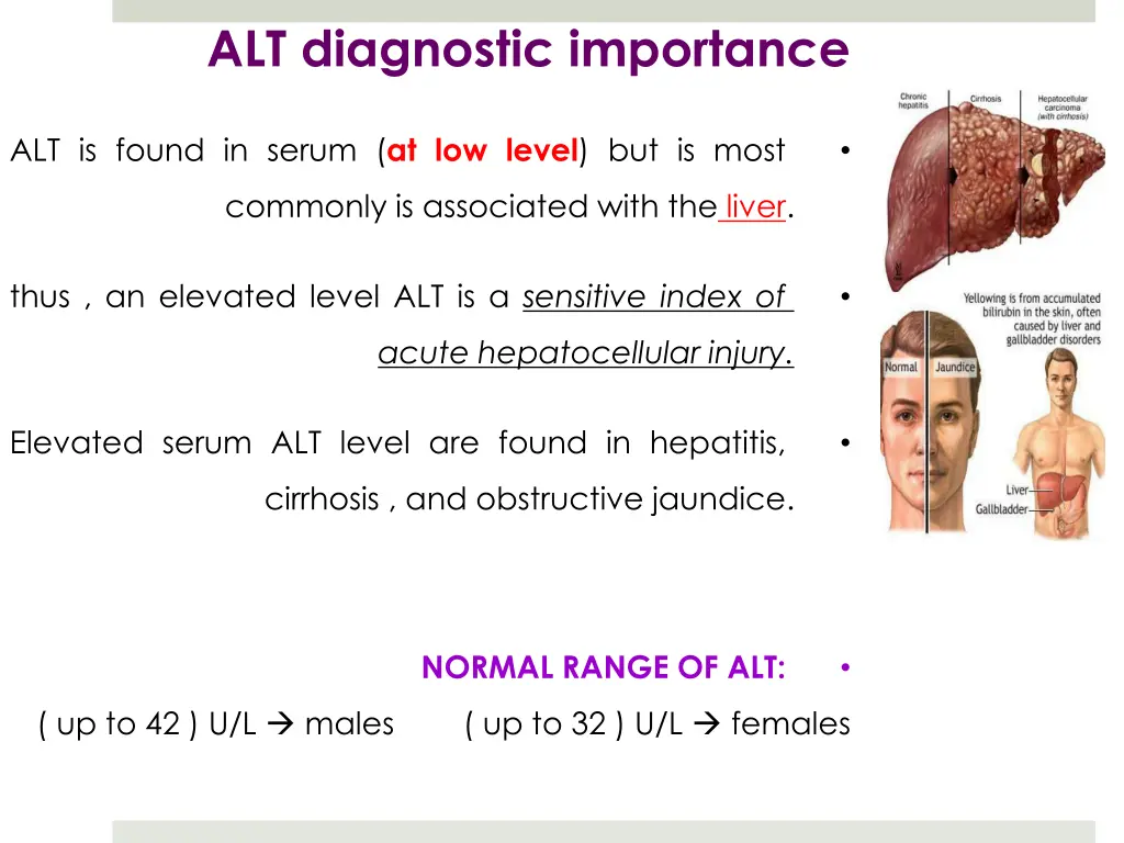 alt diagnostic importance