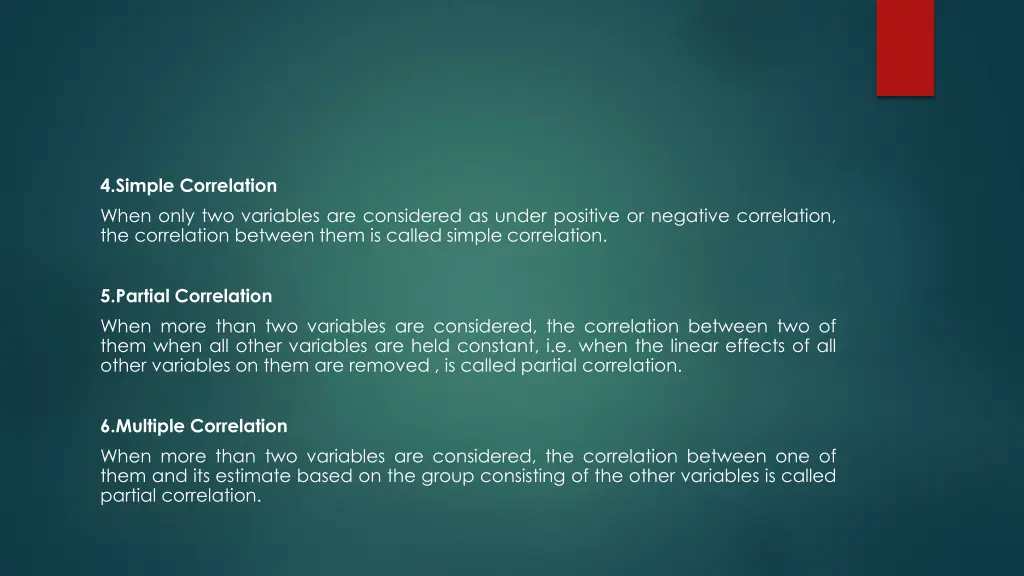 4 simple correlation when only two variables