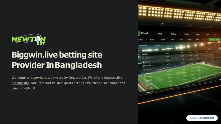 biggwin live betting site provider in bangladesh