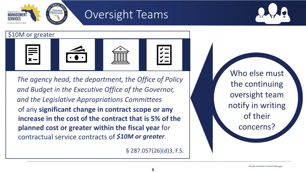oversight teams 7