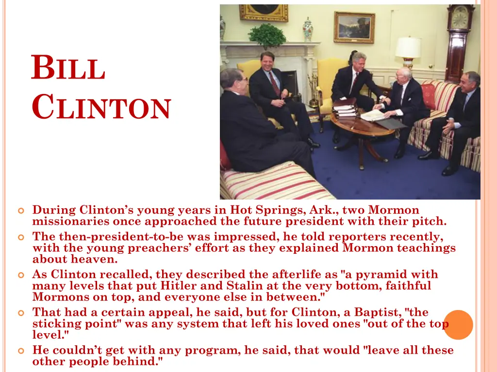 b ill c linton