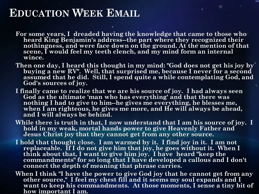 e ducation w eek e mail