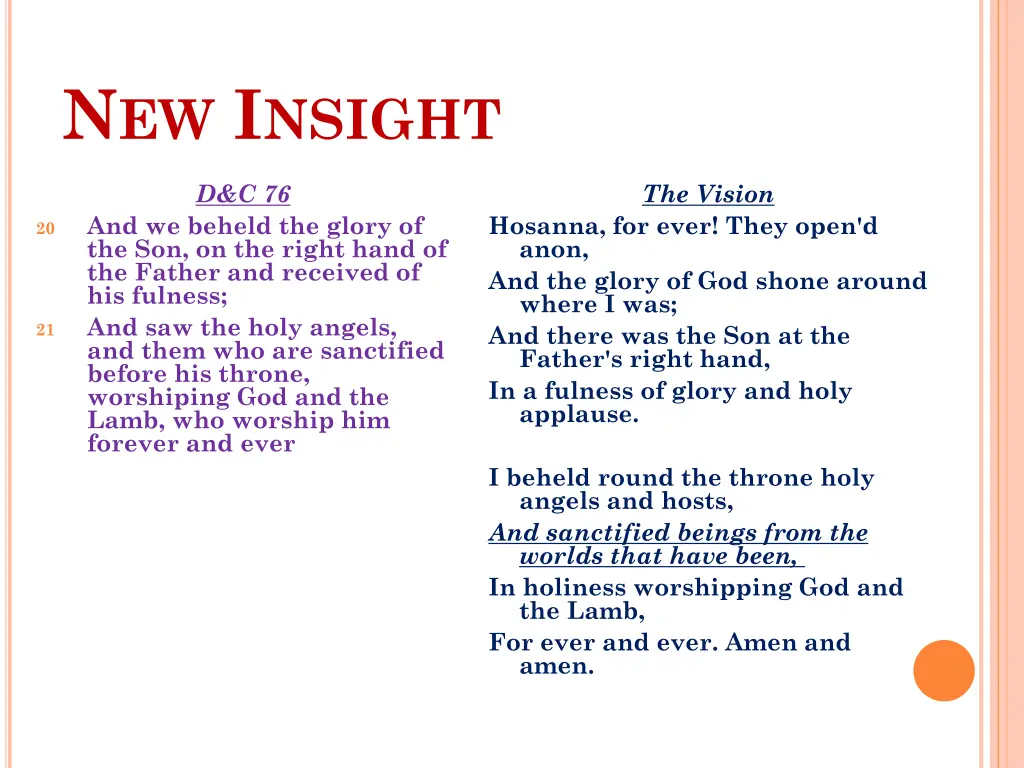 n ew i nsight