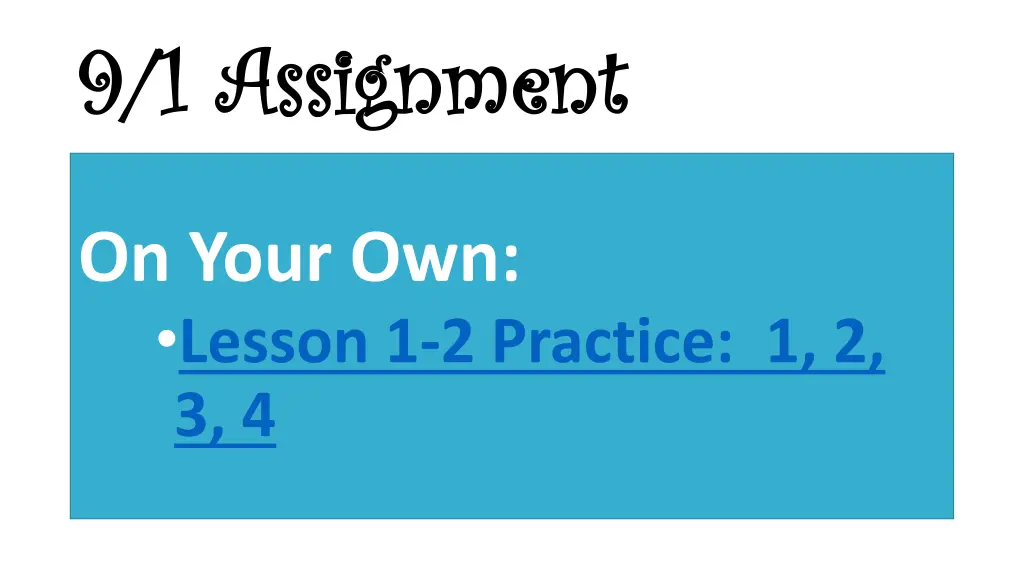 9 1 assignment 9 1 assignment
