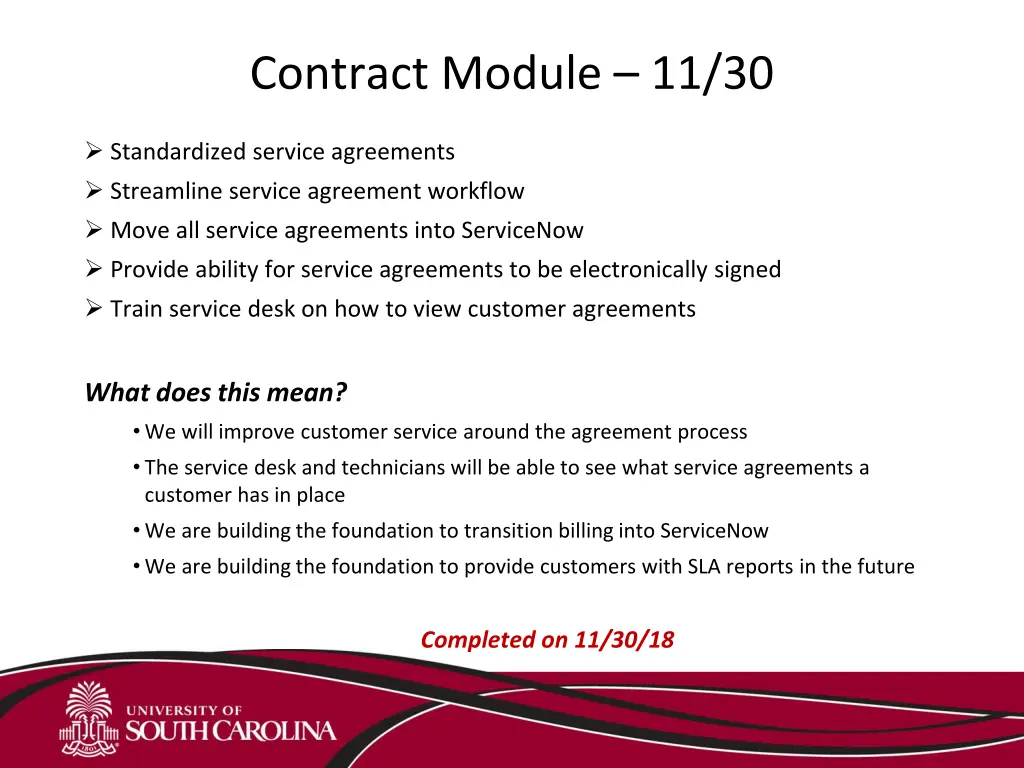 contract module 11 30