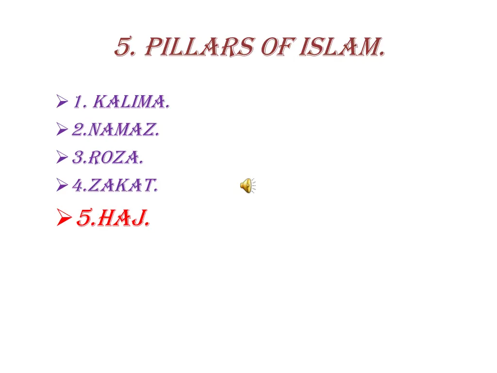 5 pillars of islam