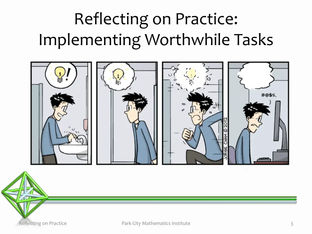 reflecting on practice implementing worthwhile