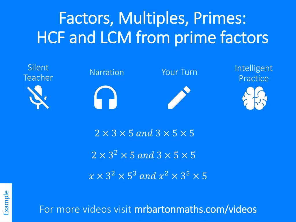 factors multiples primes factors multiples primes