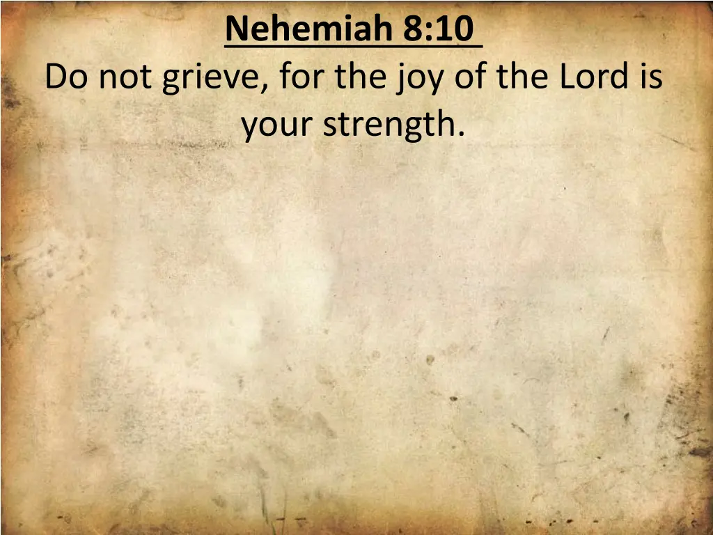 nehemiah 8 10