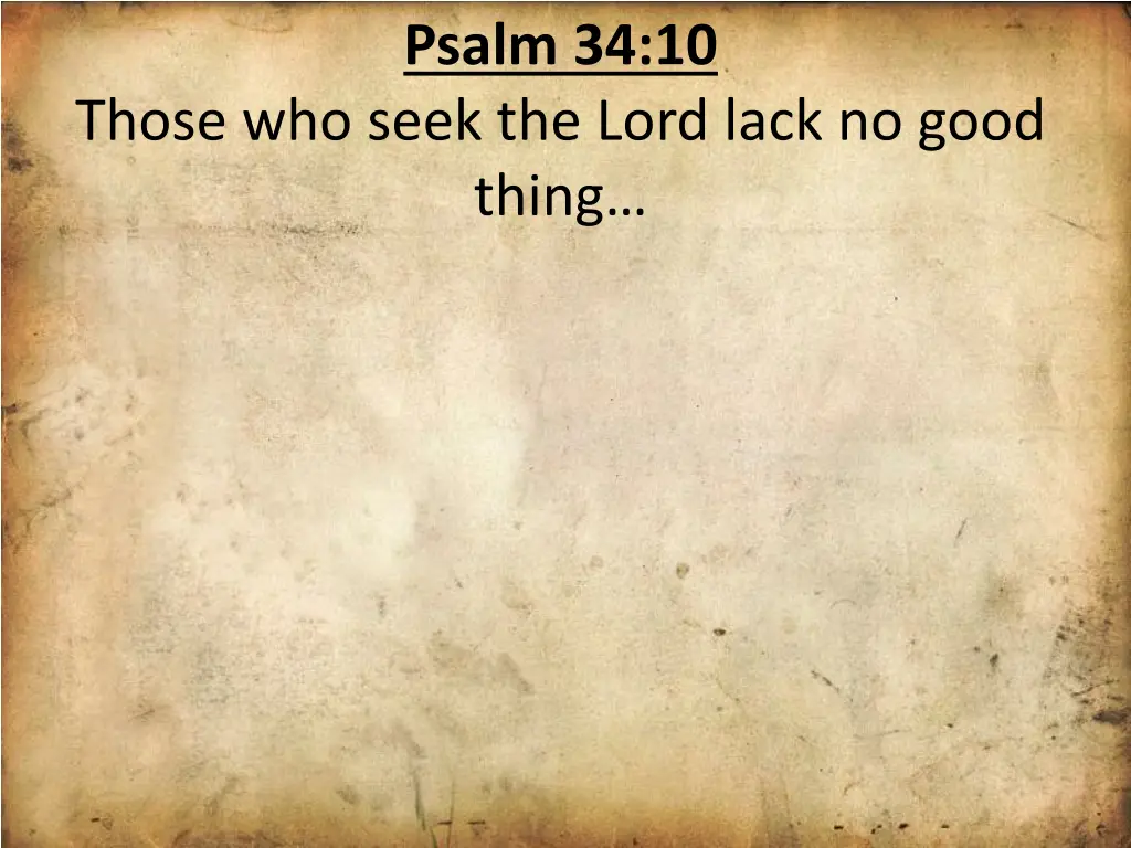 psalm 34 10