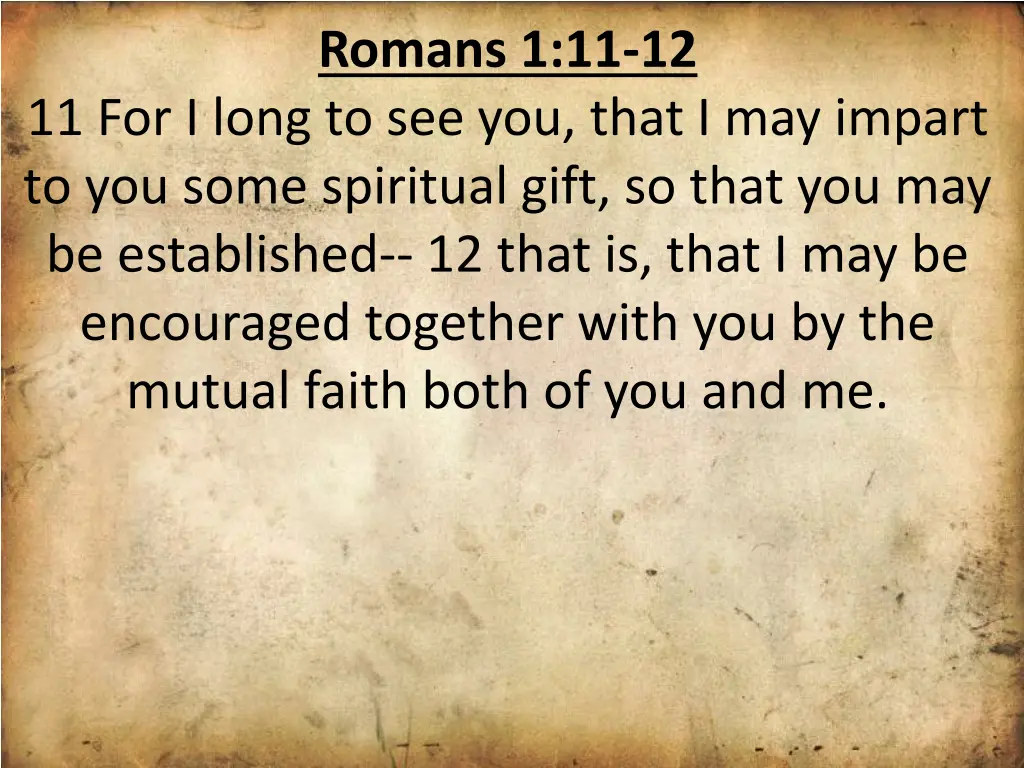 romans 1 11 12