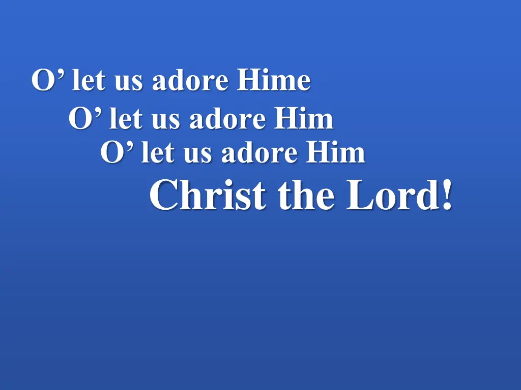 o let us adore hime o let us adore 1