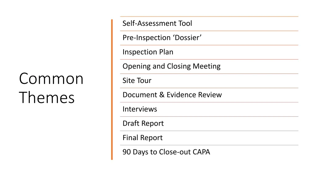 self assessment tool
