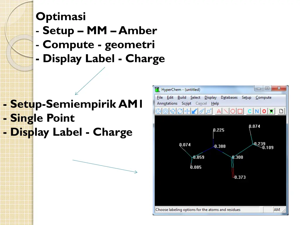 optimasi setup mm amber compute geometri display
