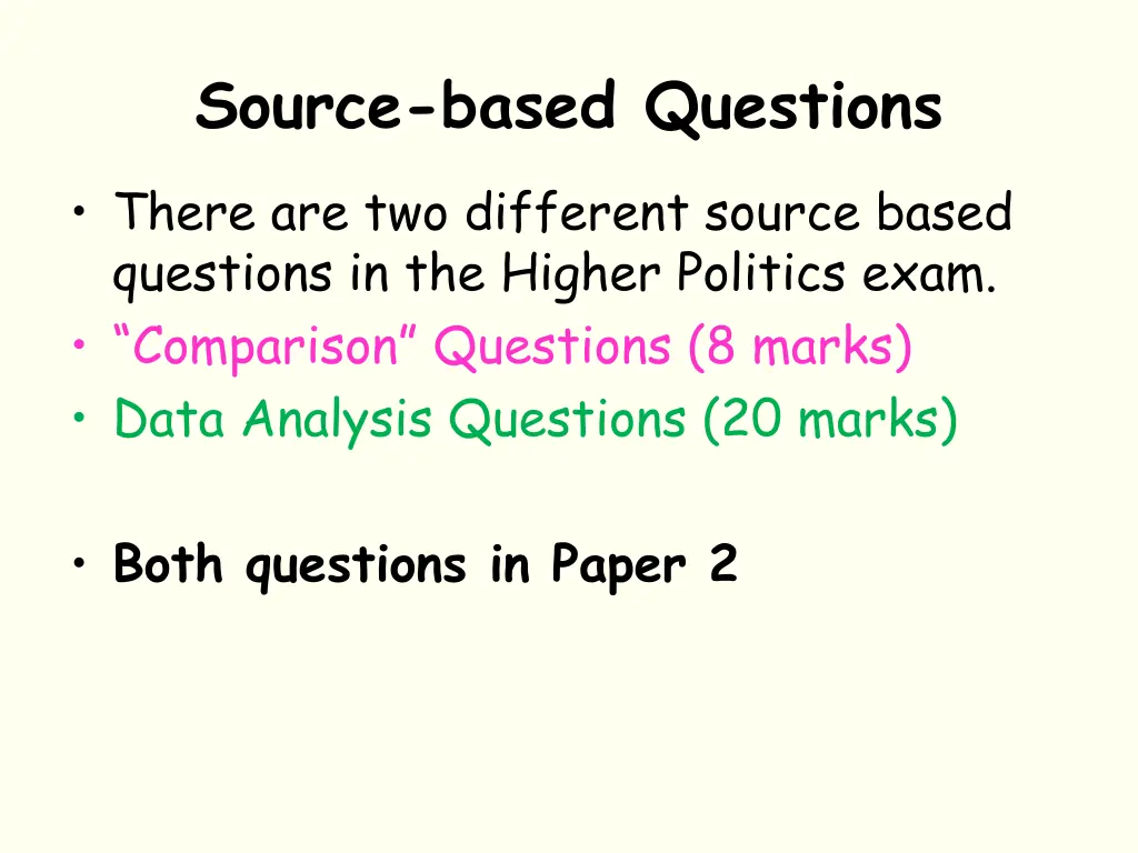 source based questions 1