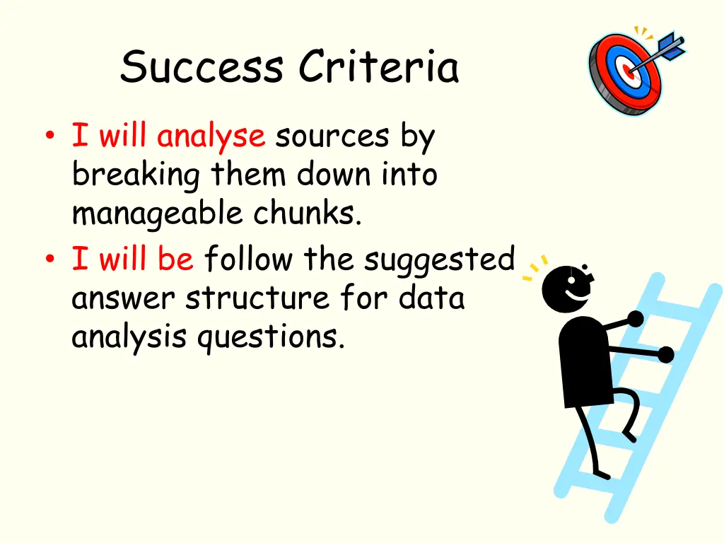 success criteria