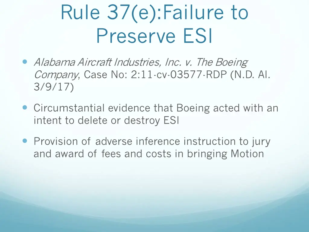 rule 37 e failure to preserve esi 5